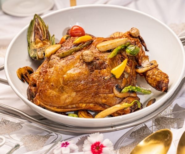 Epaule d'Agneau Méchouie