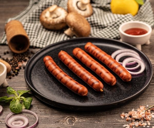 Saucisses de Vienne fumée