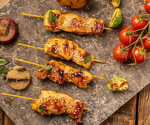 Mini Brochettes Poulet Tandoori
